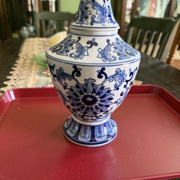 Blue and white ginger jar - Picture 8 of 8